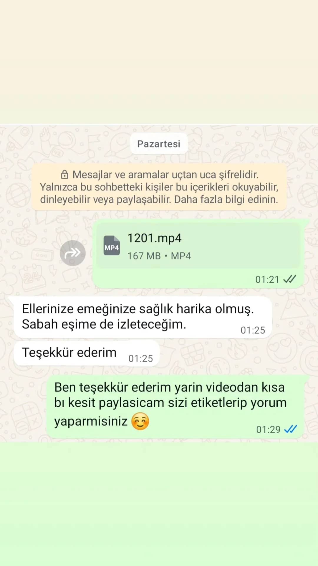 Müşteri WhatsApp mesajı 6